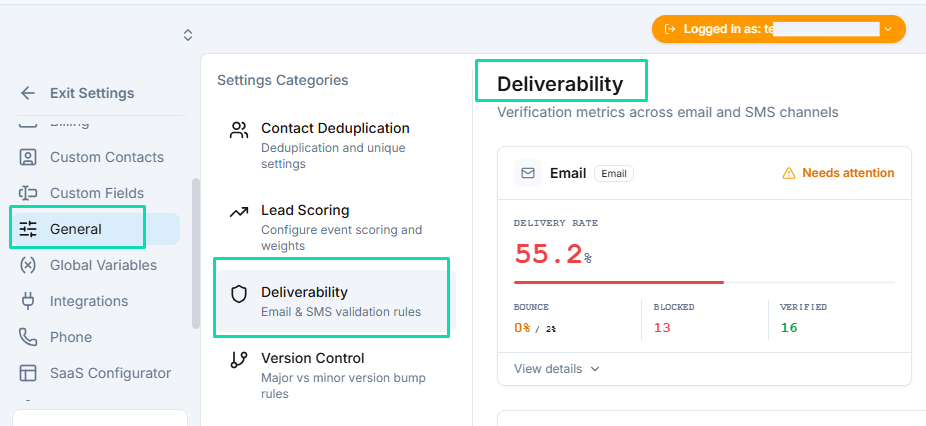 Deliverability